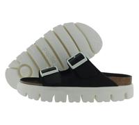 Birkenstock Arizona Pap Chunky Narrow Unisex Shoes, Black, 7