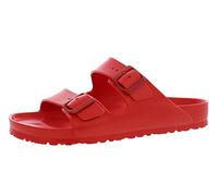 Birkenstock Arizona PROF BF Black Work Shoes Sandals, active red, 10.5 UK