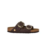 BIRKENSTOCK ARIZONA RAFFIA BIG BUCKLE CARAFE SANDAL 5 UK