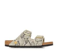Leather sandals woman Birkenstock Arizona Gris 38 Étroit