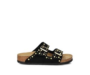 Birkenstock Arizona Rivet studded double-buckle sandals - Black 35 Regular-36 Narrow-36 Regular-37 Narrow-37 Regular-38 Narrow-38 Regular-39 Narrow-39 Regular-40 Na