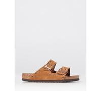 Birkenstock Arizona Rivet Suede Sandals with Studs - Size: 38 - female