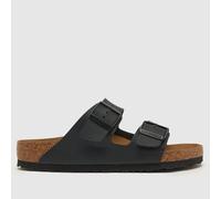 Birkenstock Arizona Birko Flor Sandals - Black EUR 37