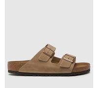 Birkenstock - Sandals - Arizona M Oiled Leather Tabacco Brown for Men in Leather - Size 44 Brown 44