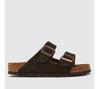 BIRKENSTOCK arizona sandals in dark brown UK 7 (EU 40)