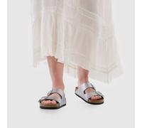 BIRKENSTOCK Arizona Sandals in Silver UK 6 (EU 39)
