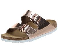 Birkenstock Arizona SFB Mules/Clogs Women Gold - 4.5 - Mules Shoes