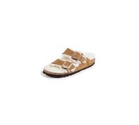 Birkenstock Arizona Shearling Mink Beige Unisex Sandals 38 (US Women's 7-7.5)