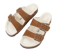 Birkenstock Arizona VL Shearling Womens Sandals Colour: Mink, Size: UK5 EU38 US7/7.5 Regular