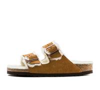 Birkenstock Arizona Shearling Suede Leather 'Mink' 1001128 5-5.5