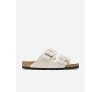 BIRKENSTOCK Arizona Shearling Suede Sandals in White - White - EU 36 UK 3