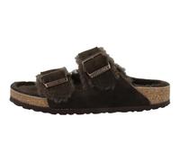 Birkenstock Arizona Shearling Unisex Slippers, Mocha, 43 EU