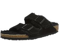 Birkenstock Arizona Sheepskin Vl 752661, Womens Heels Sandals, Black (Black/Black), 7.5 UK (41 EU)