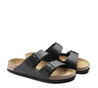 BIRKENSTOCK ARIZONA SL BLACK MEDIUM/NARROW WIDTH SUPER GRIP PROFESSIONAL OCCUPAT