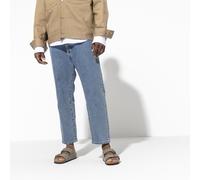 BIRKENSTOCK ARIZONA SLIPPERS BIRKO FLOR NUBUCK STONE NARROW FIT