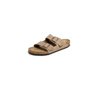 Birkenstock Arizona Soft Footbed Sandal in Suede %o, Tobacco, 9 UK