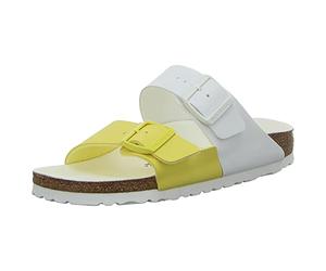 Birkenstock Arizona Split BF White/Lime S, 5 UK