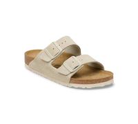 Birkenstock Arizona Suede Leather Womens Sandals - Oyster - Oyster - UK5 EU38 Narrow