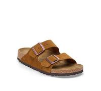 Birkenstock Arizona Suede Sandal, Brown, Size 6, Women Brown