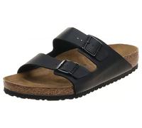 Birkenstock Arizona BS Birko-Flor Unisex Slides Sandals - Black - Size:UK 7