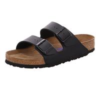 Birkenstock Arizona Birko Flor Soft Footbed Sandals - Black EUR 43