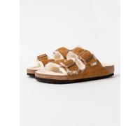 Birkenstock Arizona Shearling Brown Sandals EU 39