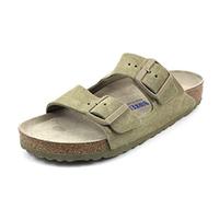 Birkenstock Arizona Womens Flat Sandals Faded Khaki 9.5 UK