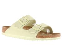 Birkenstock Arizona Womens Green & Brown Suede Flat Sandals, Size: 7