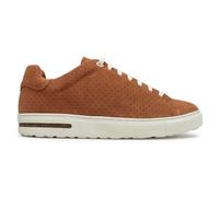 Birkenstock Bend Low Dotted Suede Leather Unisex Comfort Trainers - Burnt Orange - Size:UK 5