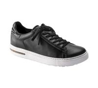 Birkenstock Bend Low Natural Leather Sneakers For Women Unisex Men Black