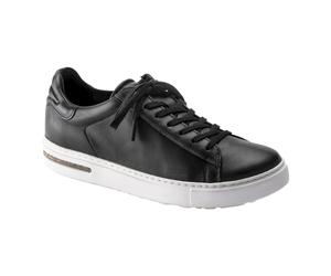 Birkenstock Bend Low Natural Leather Sneakers For Women Unisex Men Black