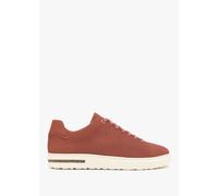 BIRKENSTOCK Bend Low Sienna Red Suede Leather Trainers Size: 40, Colou