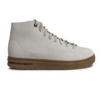 Birkenstock Bend Mid Decon Nubuck Leather Unisex Comfort Trainers - Antique White - Size:UK 7
