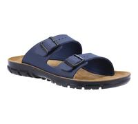 Birkenstock Bilbao men's blue classic two-strap slip-on sandal