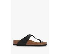 BIRKENSTOCK BIR GIZEH Size: 42, Colour: Black Leather