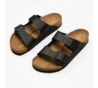 Birkenstock Arizona Birko-Flor Mens Black Regular Sandals EU 41 Regular