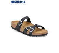 Birkenstock Black Franca Braided Ladies Sandals Black