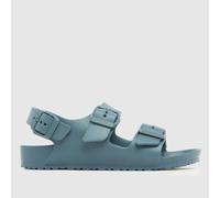 BIRKENSTOCK Blue Milano EVA Boys Junior Sandals UK 1 (EU 33)