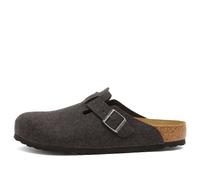 Birkenstock Men's Boston Wool Mules - Anthracite - EU 41/UK 7.5