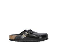 BIRKENSTOCK BOSTON BRAIDED BLACK CLOG 3.5 UK