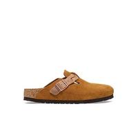 Birkenstock Boston Braided Suede Clog - Mink, Brown, Size 4, Women Brown