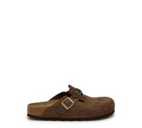 Birkenstock Boston Braided Suede Clogs - Brown - 38 (IT38/ UK5)