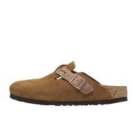 Birkenstock Boston Braided Suede Leather Narrow Fit Sandals 'Mink' 1026713 3-3.5