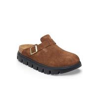 Papillio Clogs (Shoes) Boston Chunky Suede in Brown 6