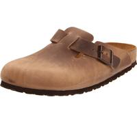 Boston Leather Clogs Tabacco Brown 5.5 UK