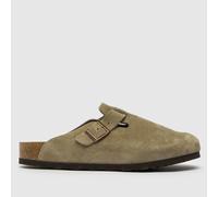 BIRKENSTOCK Boston Clog Sandals in Beige UK 8