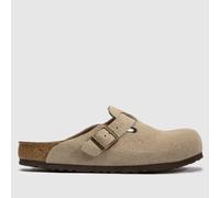 BIRKENSTOCK Boston Clog Sandals in Taupe UK 7