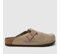BIRKENSTOCK Boston Clog Sandals in Taupe UK 8 (EU 42)