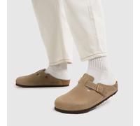 Birkenstock Boston Oiled Nubuck Sandals, Tabacco Brown