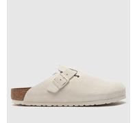 BIRKENSTOCK Boston Clog Sandals in White UK 7 (EU 41)